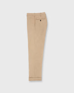 Load image into Gallery viewer, Dress Trouser in Camel Lightweight Twill