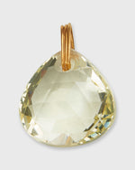 Load image into Gallery viewer, Briolette Pendant in Yellow Quartz