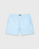Load image into Gallery viewer, Zip-Front Standard Swim Short in Sky Nylon