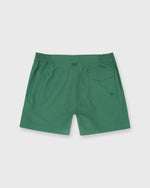 Load image into Gallery viewer, Zip-Front Standard Swim Short in Pine Nylon