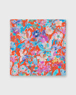 Load image into Gallery viewer, Anyway Scarf in Orange Spring Proposal Liberty Fabric Silk
