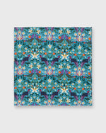 Load image into Gallery viewer, Anyway Scarf in Baby Blue Multi Forbidden Orchard Liberty Fabric Silk