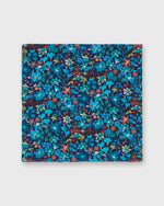 Load image into Gallery viewer, Anyway Scarf in Blue Dreams Of Summer Liberty Fabric Silk