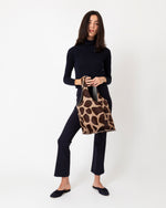 Load image into Gallery viewer, Large Paola Bucket Bag in Giraffe Calf Hair