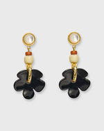 Load image into Gallery viewer, Mistflower Earrings in Black
