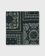 Load image into Gallery viewer, Bandana in Hunter Paisley