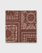 Load image into Gallery viewer, Bandana in Brown Paisley