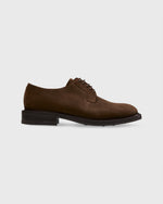 Load image into Gallery viewer, Five-Eyelet Blucher in Chocolate Suede
