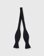 Load image into Gallery viewer, Formal Bow Tie Black Silk Faille