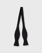 Load image into Gallery viewer, Formal Bow Tie Black Silk Satin