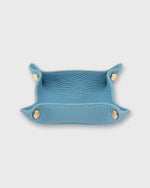 Load image into Gallery viewer, Soft Small Square Tray in Azure Leather