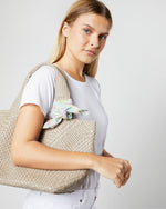 Load image into Gallery viewer, Anyway Scarf in Pink/Yellow Joanna Louise Liberty Fabric