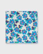 Load image into Gallery viewer, Anyway Scarf in Blue Love Pop Liberty Fabric