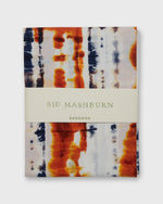 Load image into Gallery viewer, Bandana in Navy/Orange Tie-Dye