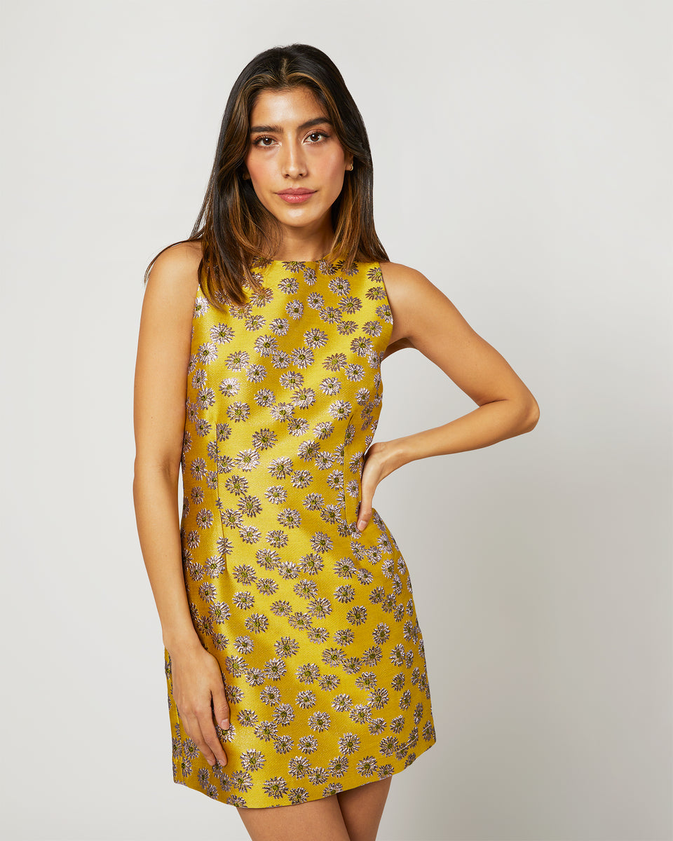 TGIF Dress in Margarita Jacquard