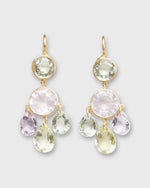 Load image into Gallery viewer, Small Gabrielle d'Estrées Earrings in Multi-Colored Pastel