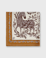 Load image into Gallery viewer, Zack Square Scarf in Natural Silk