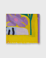 Load image into Gallery viewer, Folk Scarf in Yellow