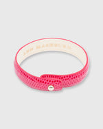 Load image into Gallery viewer, 0.5" Lizard Cuff Bracelet Red