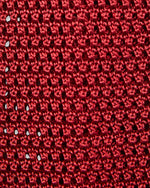 Load image into Gallery viewer, Silk Knit Tie in Dark Red