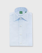 Load image into Gallery viewer, Spread Collar Dress Shirt Sky Blue Roxford
