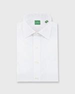 Load image into Gallery viewer, Spread Collar Dress Shirt White Poplin