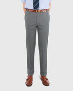 Load image into Gallery viewer, Dress Trouser Oxford Grey Lightweight Twill
