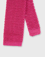 Load image into Gallery viewer, Silk Knit Tie in Fuchsia