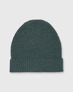 Load image into Gallery viewer, Thermal Hat Heather Pine Cashmere
