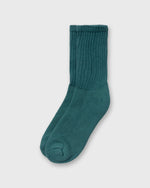 Load image into Gallery viewer, Retro Solid Socks in Spruce