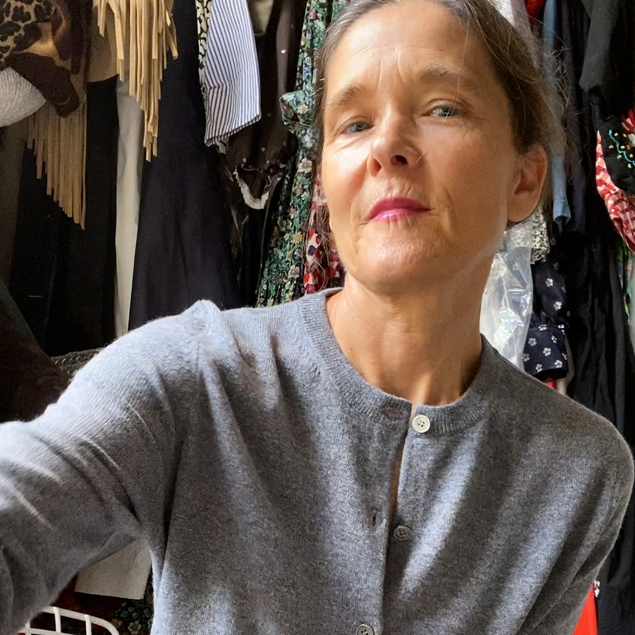 The Jewel-Neck Cardigan