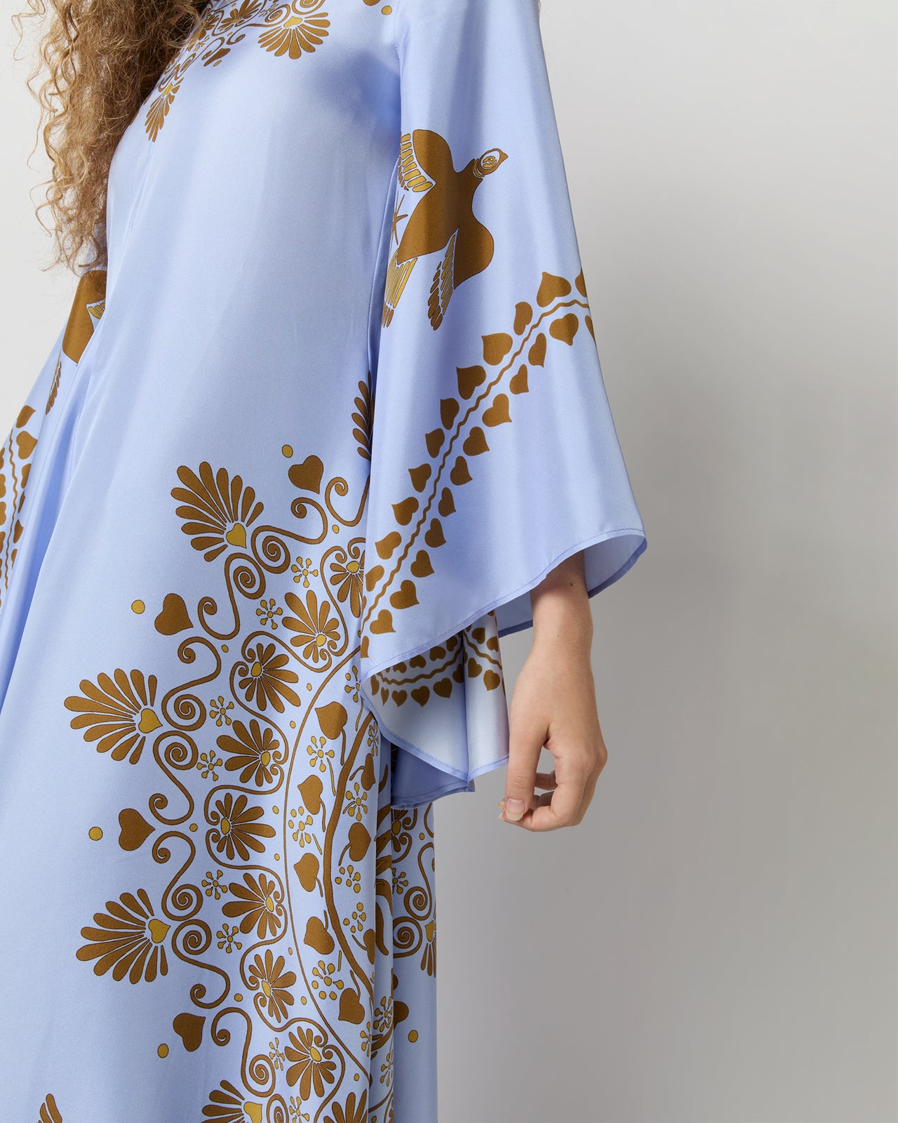 Magnifico Dress in Light Blue Olympus Place Silk Twill | Shop Ann Mashburn Magnifico Dress in Light Blue Olympus Place Silk Twill | Shop Ann Mashburn