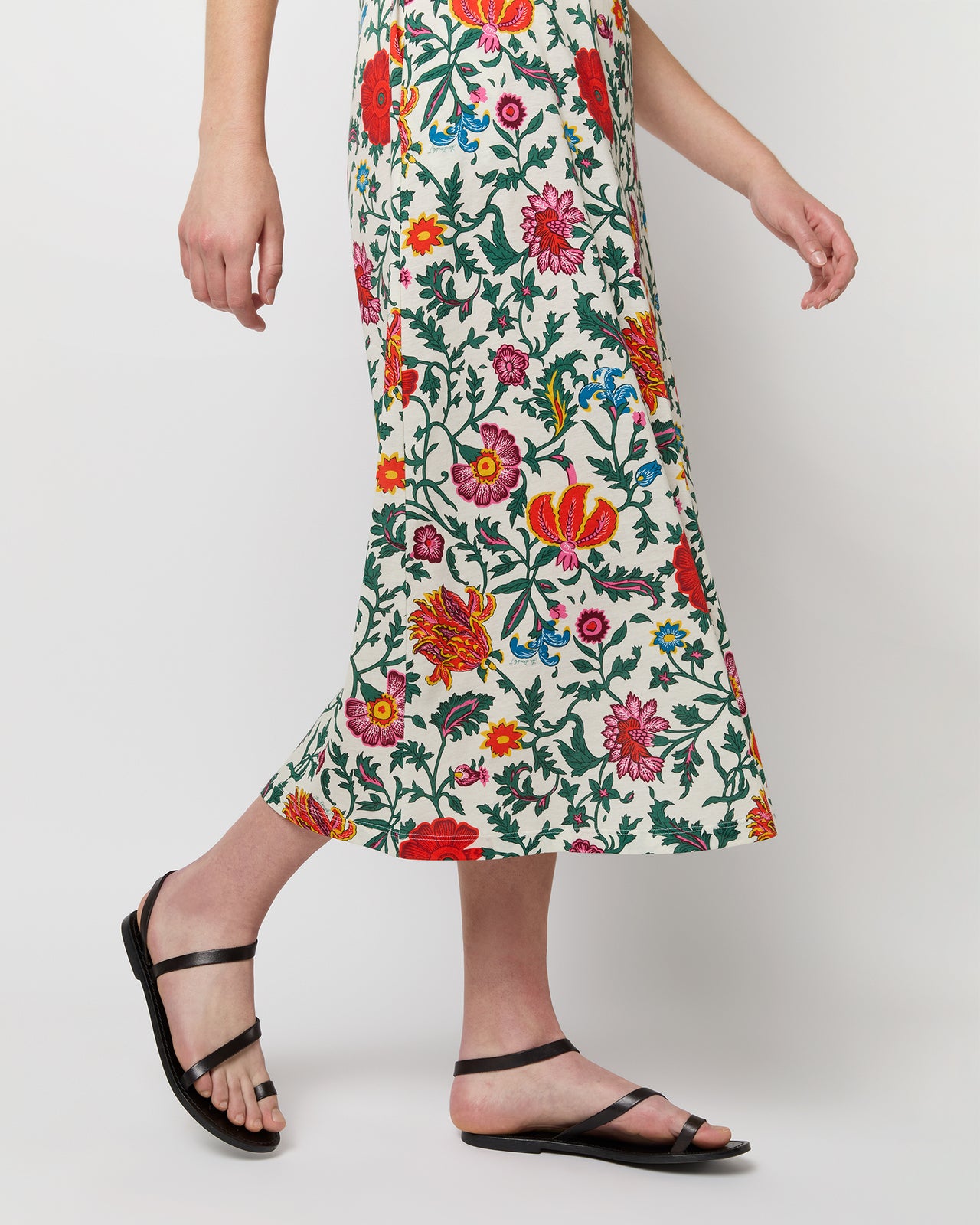 Sporty Swing Dress in Dragonflower Cotton Jersey | Shop Ann Mashburn Sporty Swing Dress in Dragonflower Cotton Jersey | Shop Ann Mashburn