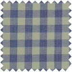 Load image into Gallery viewer, Made-to-Measure Shirt in Lovat/Heather Blue Gingham Poplin
