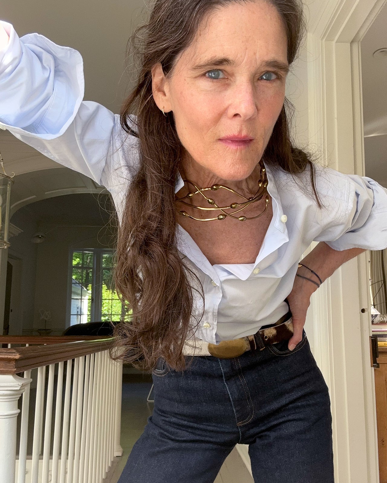 Seaweed Necklace in Tumbaga