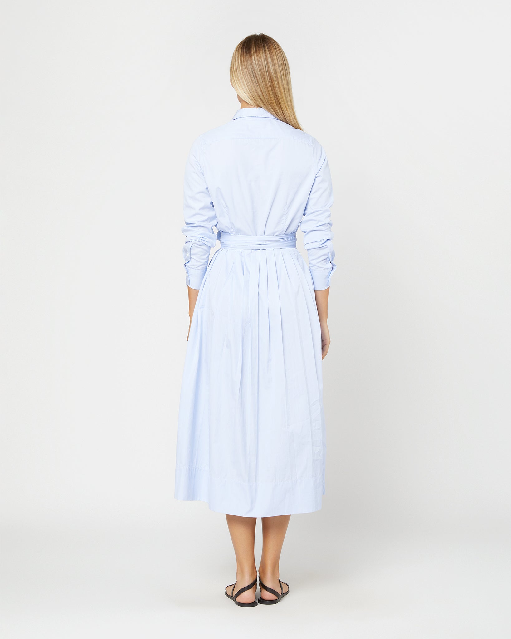MTO Classic Shirtwaist Dress Model Image