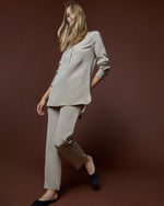 Load image into Gallery viewer, Nova Pant in Birch Washed Silk Crepe de Chine
