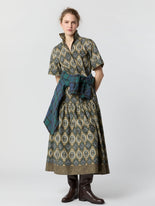 Sienna Top in Terracotta/Multi Ava Liberty Fabric | Shop Ann Mashburn