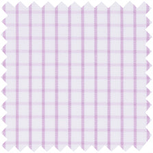 Made-to-Measure Shirt in Pink Graph Check Poplin