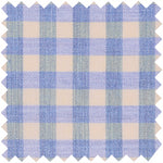 Load image into Gallery viewer, Made-to-Measure Shirt in Heather Sky/Mango Gingham Poplin
