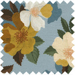 Load image into Gallery viewer, Made-to-Order Director Shirt in Blue/Gold Nysa Liberty Fabric
