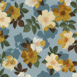 Load image into Gallery viewer, Made-to-Order Fabric in Blue/Gold Nysa Liberty Fabric
