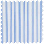 Load image into Gallery viewer, Made-to-Order Fabric in Light Blue Stripe Poplin
