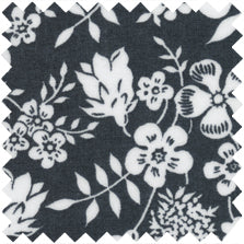 Made-to-Order Fabric in Navy Edenham Shadow Liberty Fabric