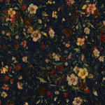 Load image into Gallery viewer, Made-to-Order Fabric in Ink/Multi Floral Cord
