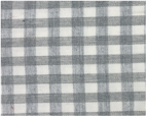Made-to-Order Anaya Popover Dress in Grey/White Check Brushed Twill