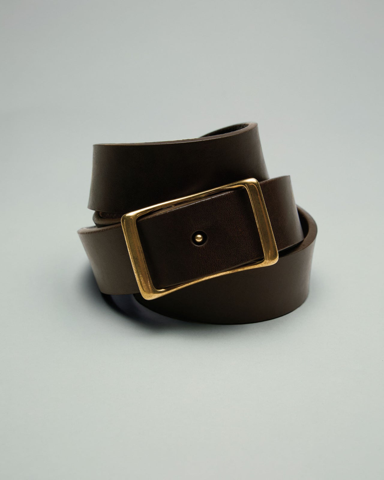 1.25" Conroy Belt in Dark Brown Leather