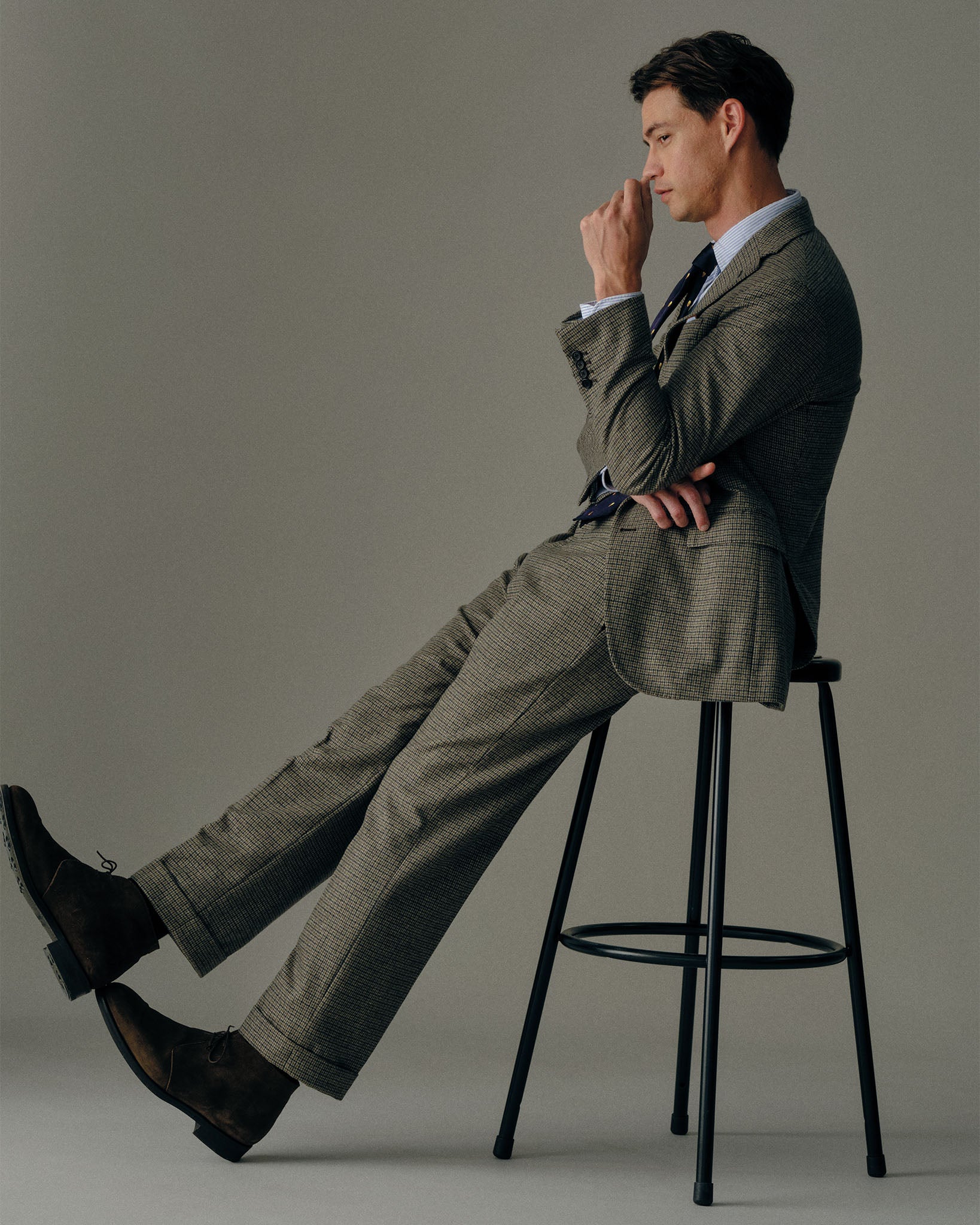 Chukka Boot in Chocolate Suede