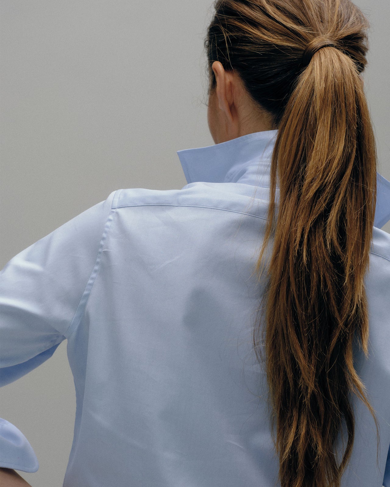 Sidney Shirt in Sky Pinpoint