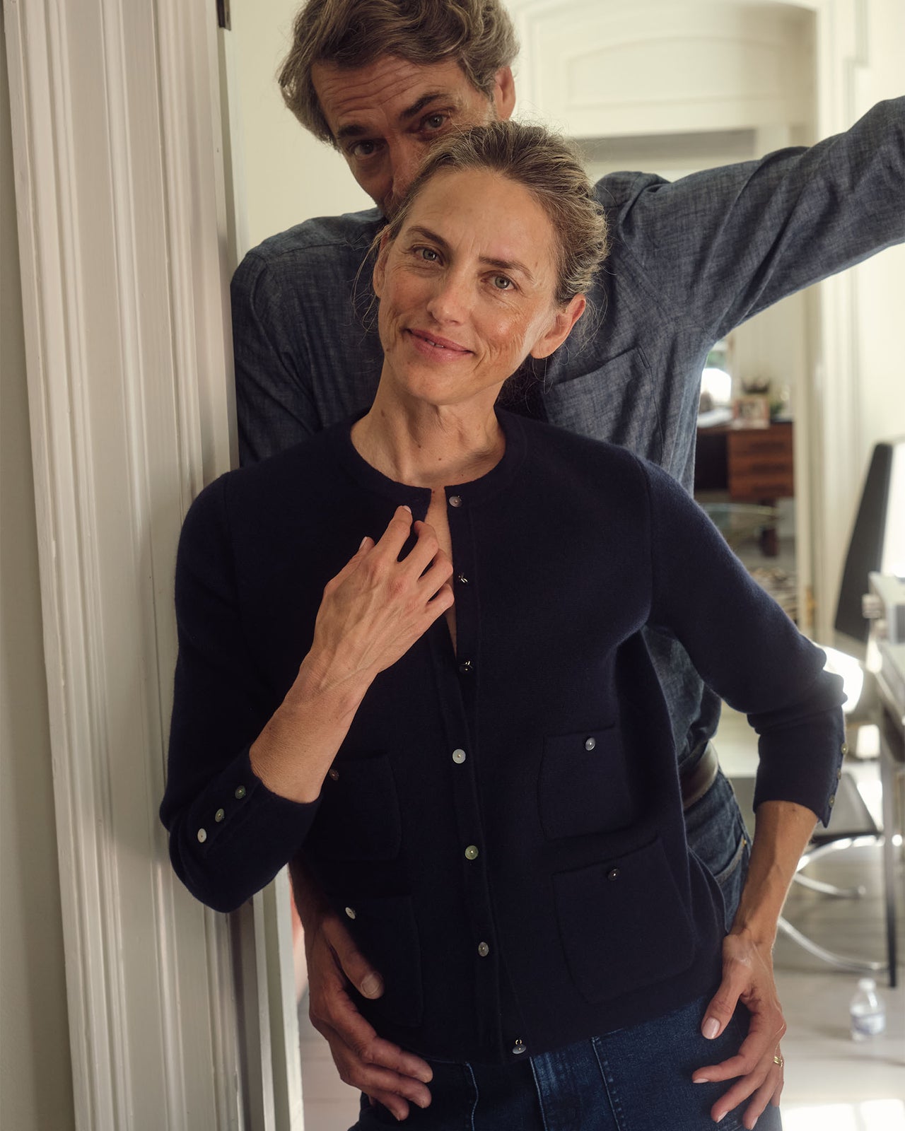 Otto Handmade Sport Shirt in Extra Light Washed Chambray